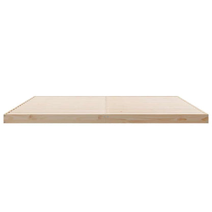 Bedframe Naturel 213.5 x 104 x 9 cm Massief grenenhout