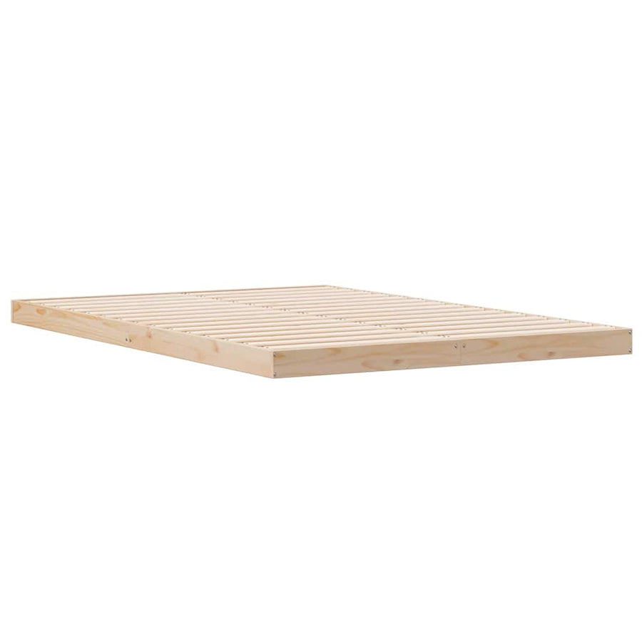 Bedframe Naturel 213.5 x 104 x 9 cm Massief grenenhout