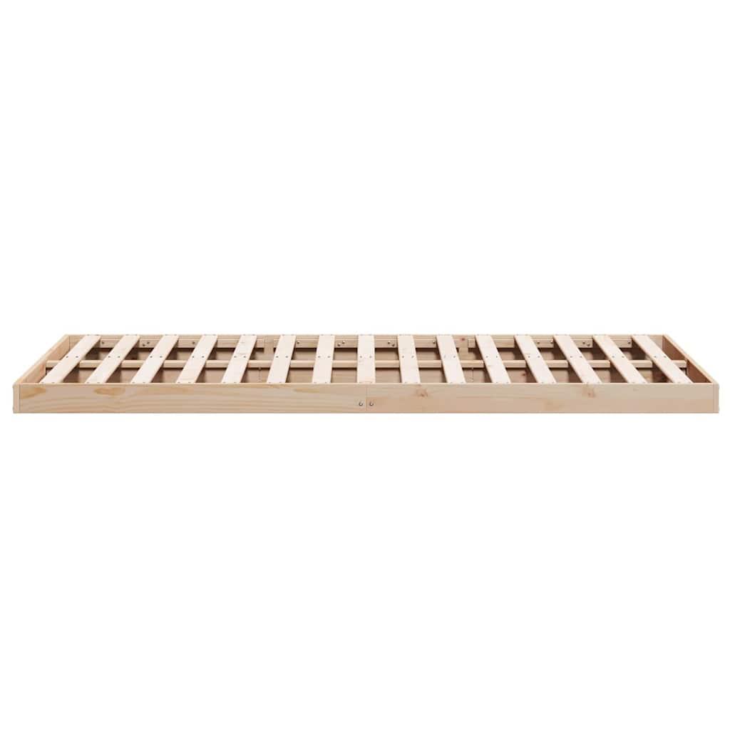 Bedframe Naturel 213.5 x 104 x 9 cm Massief grenenhout