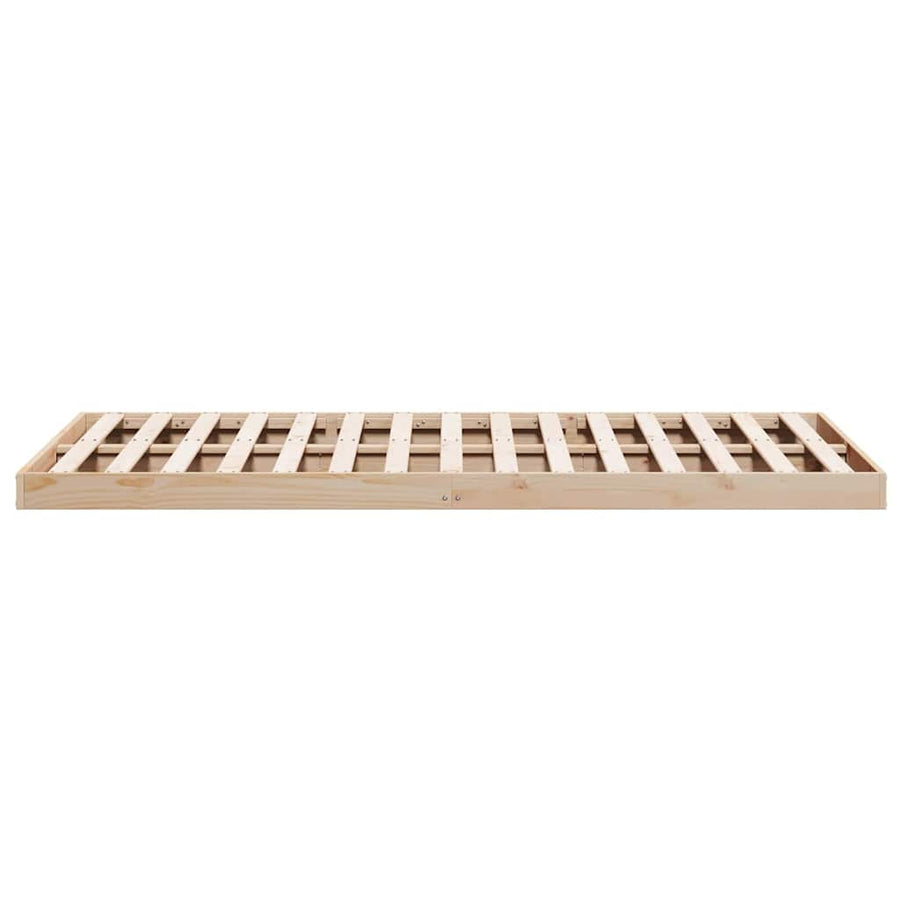 Bedframe Naturel 213.5 x 104 x 9 cm Massief grenenhout