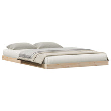 Bedframe Naturel 213.5 x 104 x 9 cm Massief grenenhout