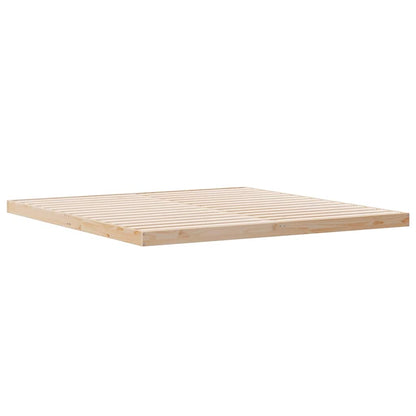 Bedframe Naturel 213.5 x 104 x 9 cm Massief grenenhout