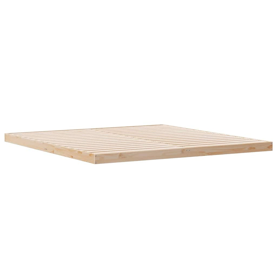 Bedframe Naturel 213.5 x 104 x 9 cm Massief grenenhout