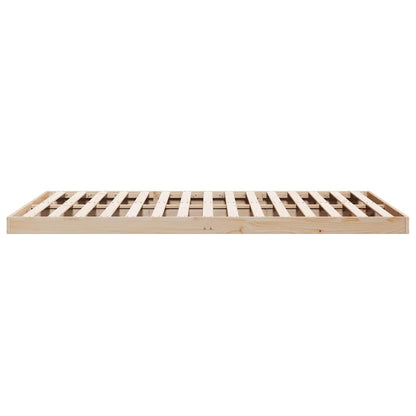 Bedframe Naturel 213.5 x 104 x 9 cm Massief grenenhout