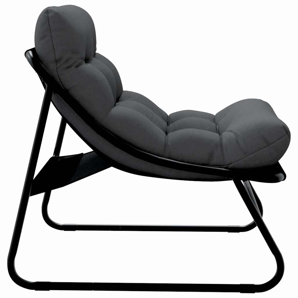 Tuinmeubelen 2 pcs Zwart 60,5 x 81 x 71 cm Gepoedercoat staal