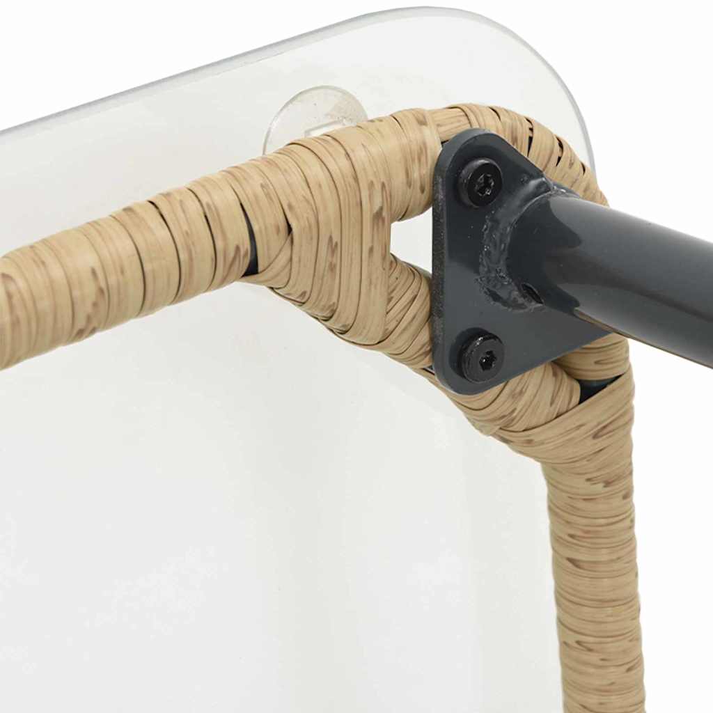Tuinstafel Natuurlijk 80 x 40 x 45 cm Poly riet
