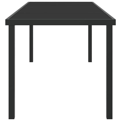 Tuinstafel Zwart 200 X 80 X 73 Cm Metaal