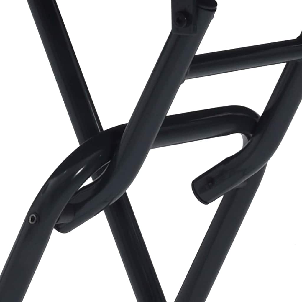 Tuinstafel Antraciet 50 x 50 x 72 cm Metaal