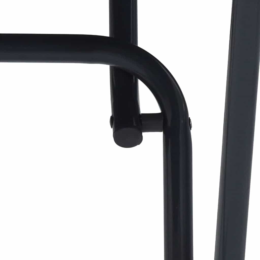 Tuinstafel Antraciet 50 x 50 x 72 cm Metaal