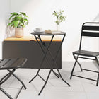 Garden Table Anthracite 50 x 50 x 72 cm Metal
