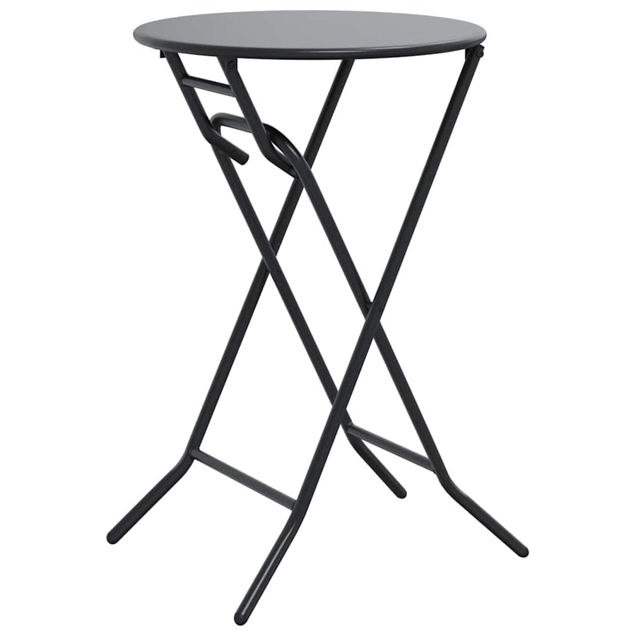 Tuinstafel Antraciet 50 x 50 x 72 cm Metaal