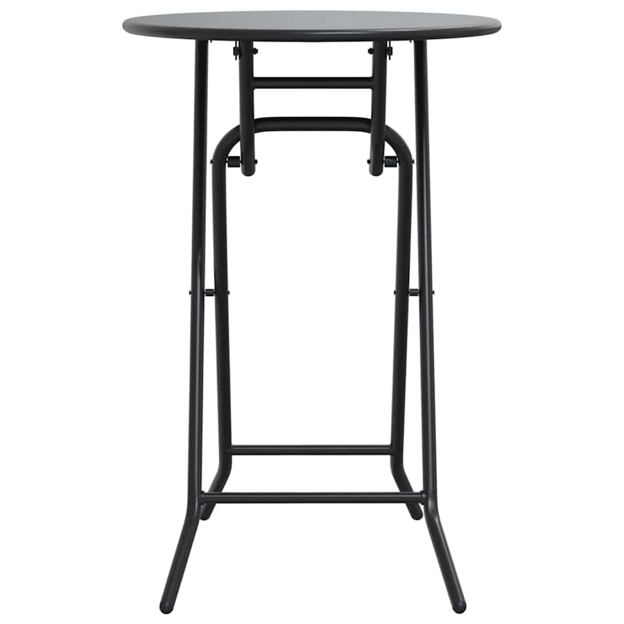 Tuinstafel Antraciet 50 x 50 x 72 cm Metaal
