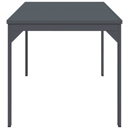 Terrastafel Antraciet 180 x 80 x 74 cm Gepoedercoat staal