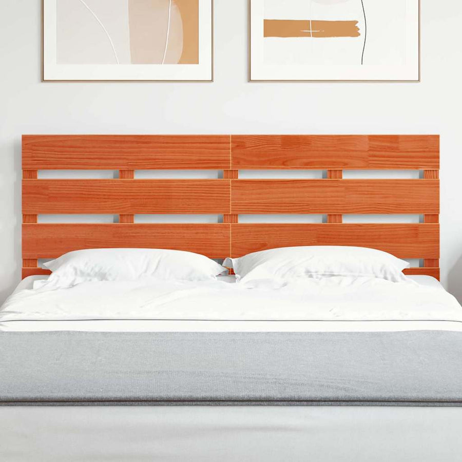 Hoofdbord Bruin 140,5 x 3 x 80 cm Massief grenenhout