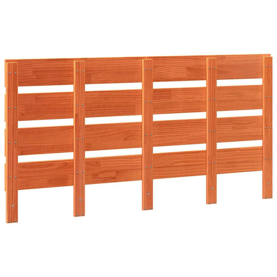 Hoofdbord Wasbruin 160,5 x 3 x 80 cm Massief grenenhout