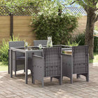 Garden chair 4 pcs Light Grey 53 x 49 x 85 cm Polypropylene