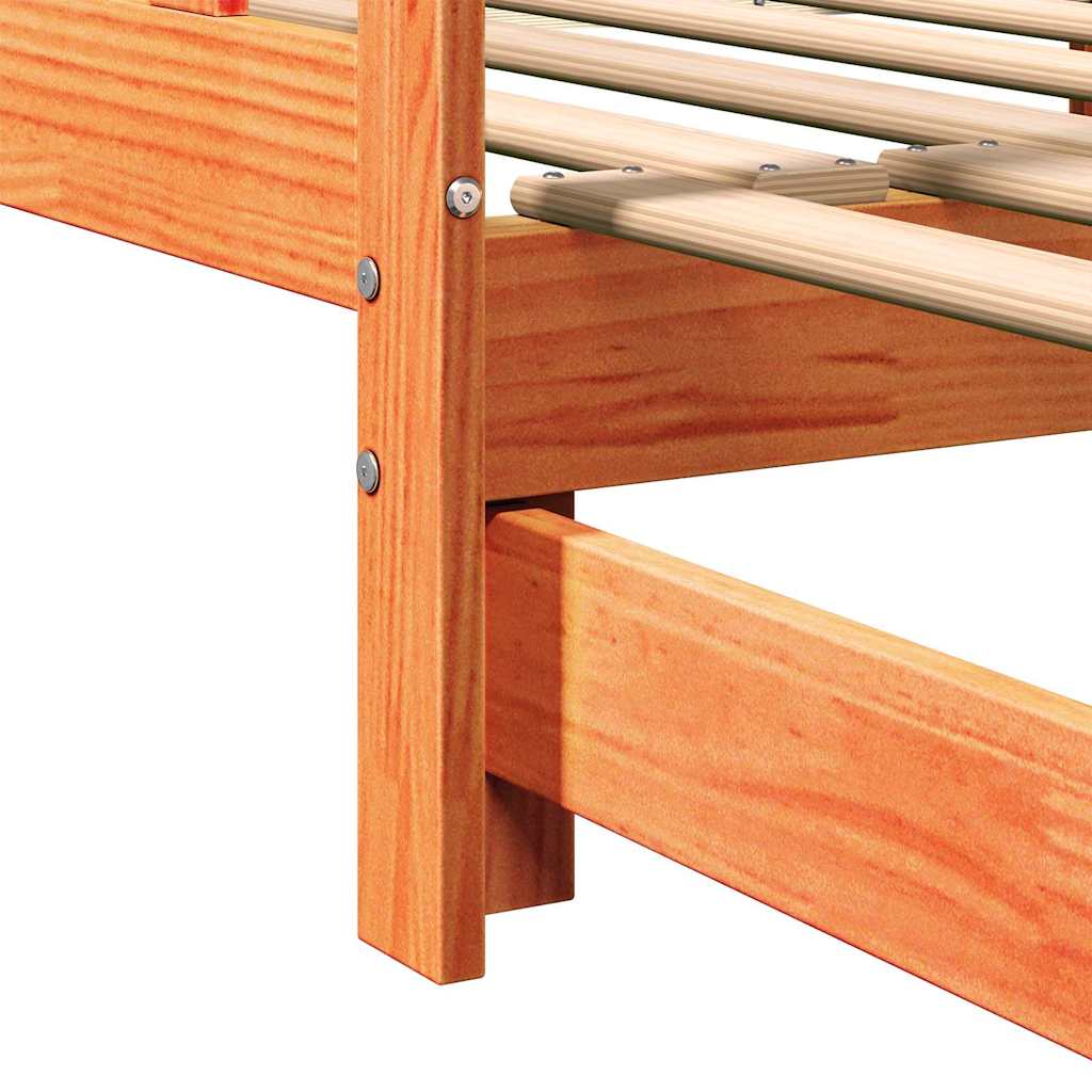 Dagbed met uittrekbed Wasbruin 203,5 x 184 x 66 cm