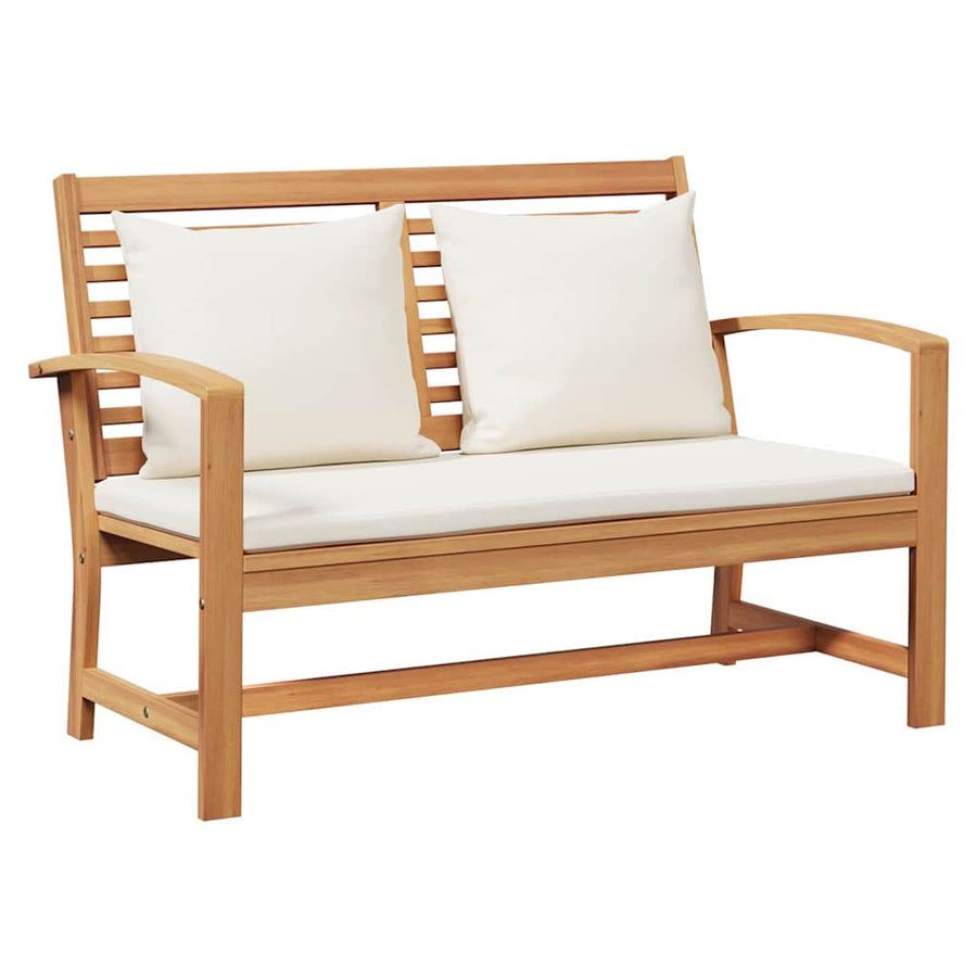 Tuin Sofa Set 3 pcs Naturel Massief teakhout