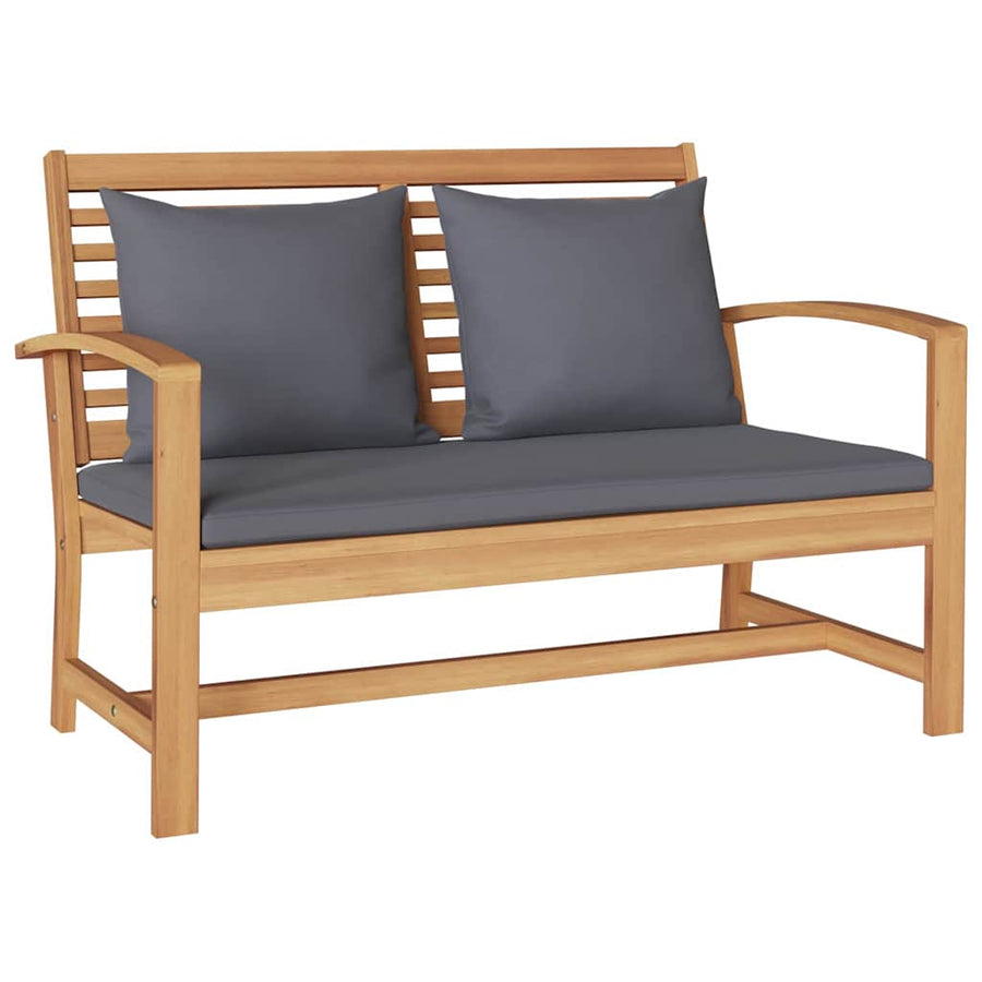 Tuin Sofa Set 5 pcs Naturel Massief teakhout
