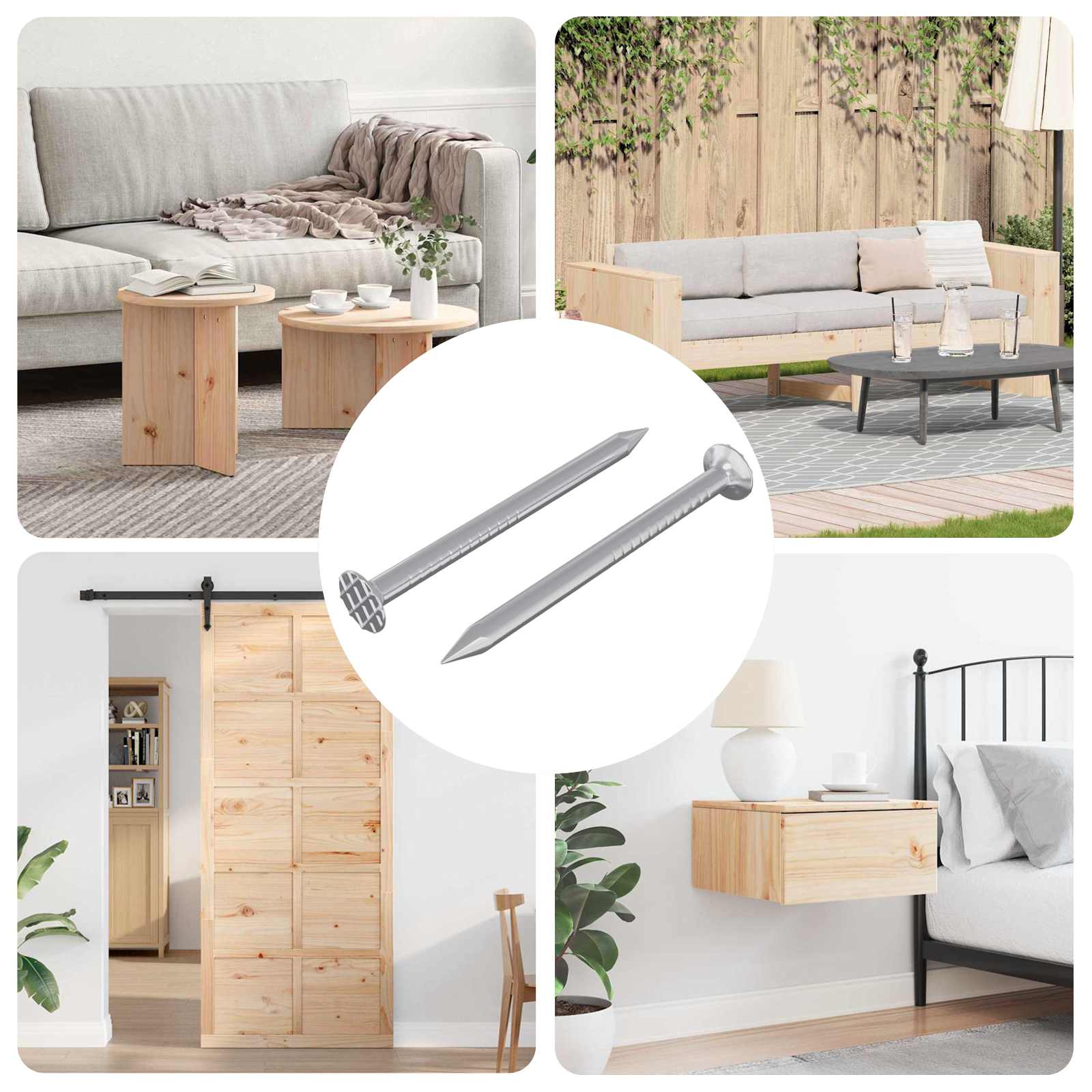 Spijkers voor Hout 2 pcs
