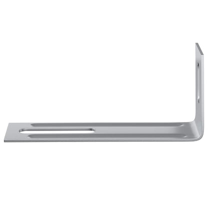 Anti Tip Beugel Effen 2 pcs Zilver 74,5 x 15 x 32 mm IJzer