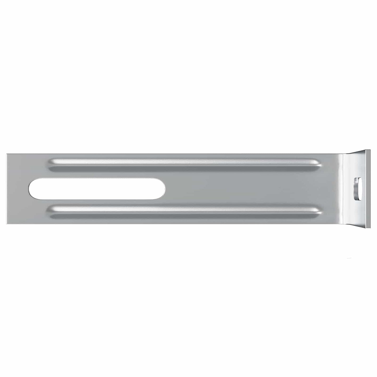 Anti Tip Beugel Effen 2 pcs Zilver 74,5 x 15 x 32 mm IJzer