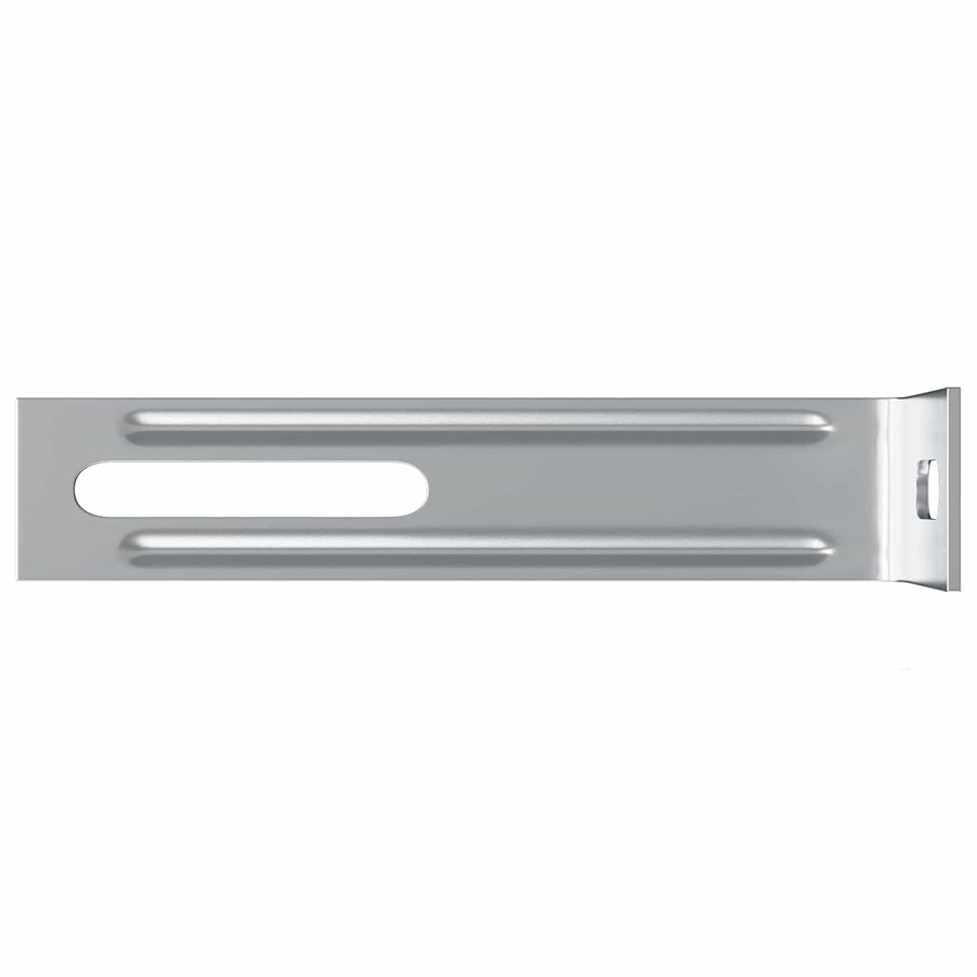 Anti Tip Beugel Effen 2 pcs Zilver 74,5 x 15 x 32 mm IJzer
