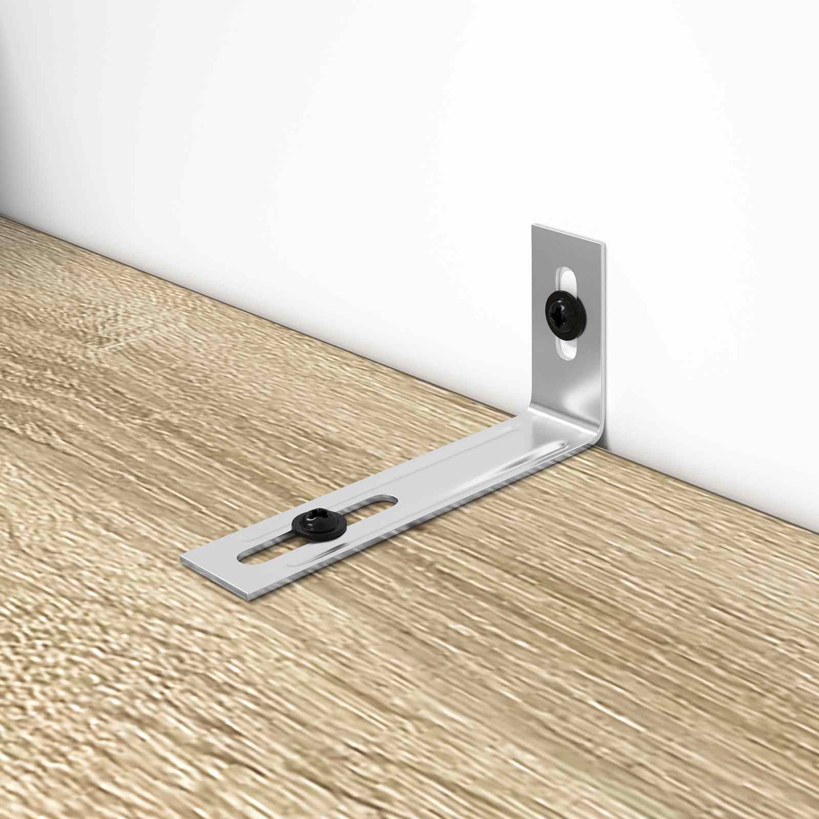 Anti Tip Beugel Effen 1268 pcs Zilver IJzer