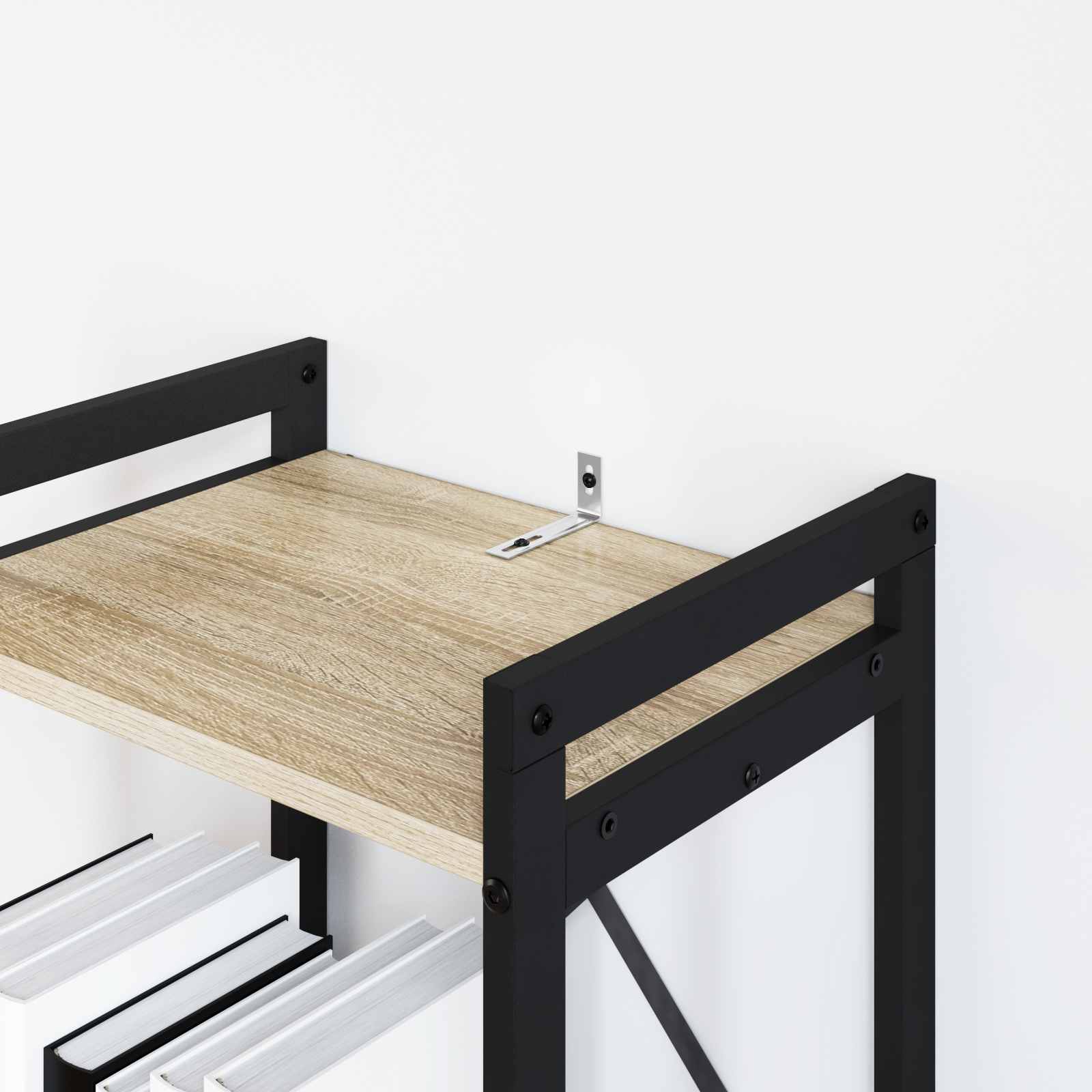 Anti Tip Beugel Effen 1268 pcs Zilver IJzer