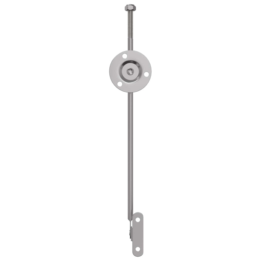 Gasveer 2 pcs Zilver 190 mm IJzer