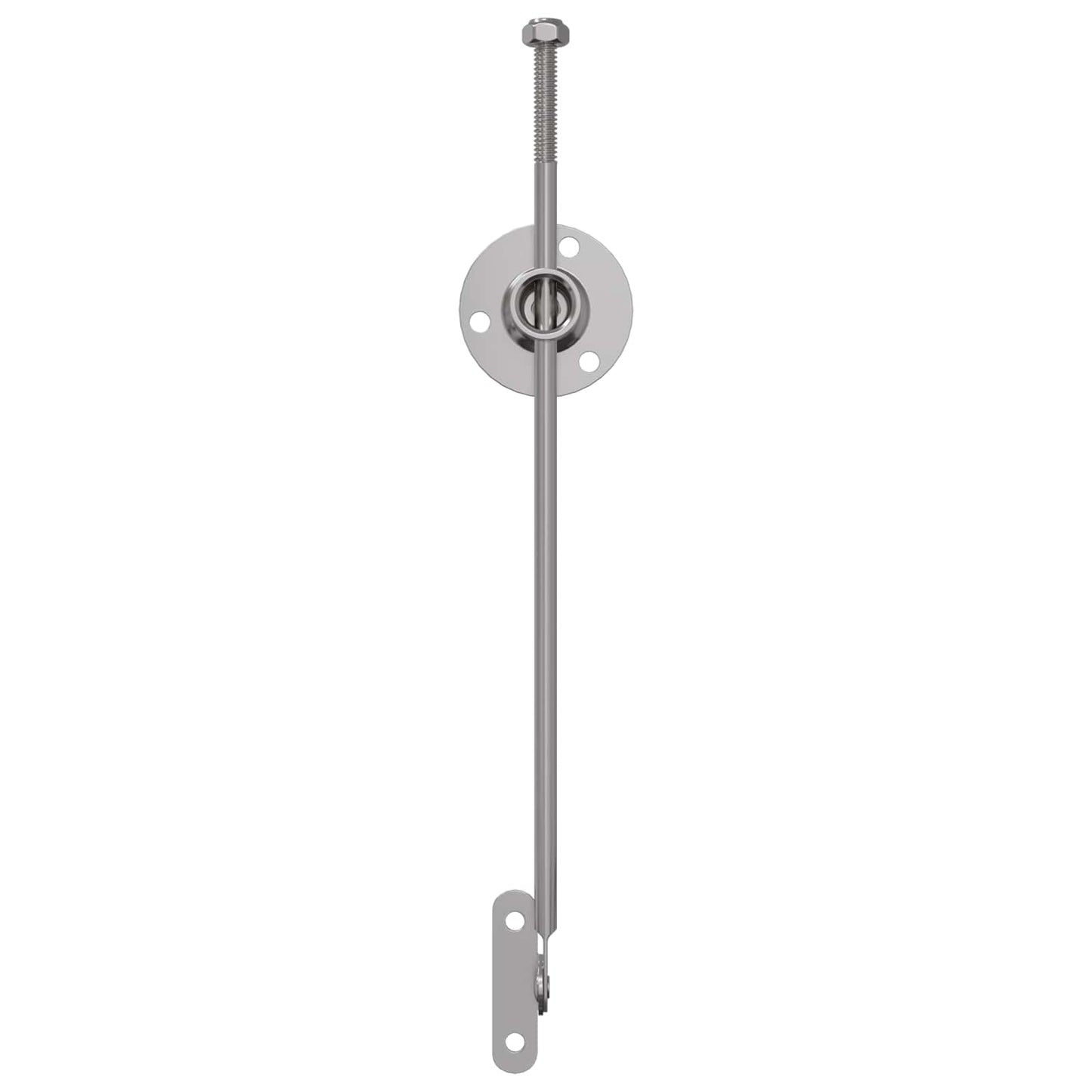Gasveer 2 pcs Zilver 190 mm IJzer