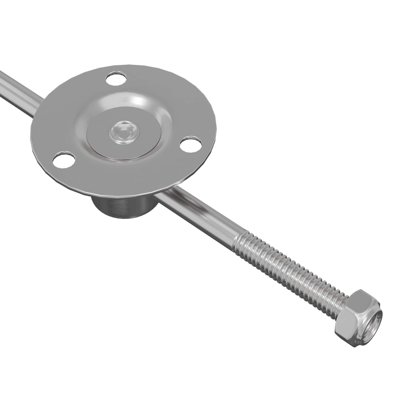 Gasveer 12 pcs Zilver 190 mm IJzer