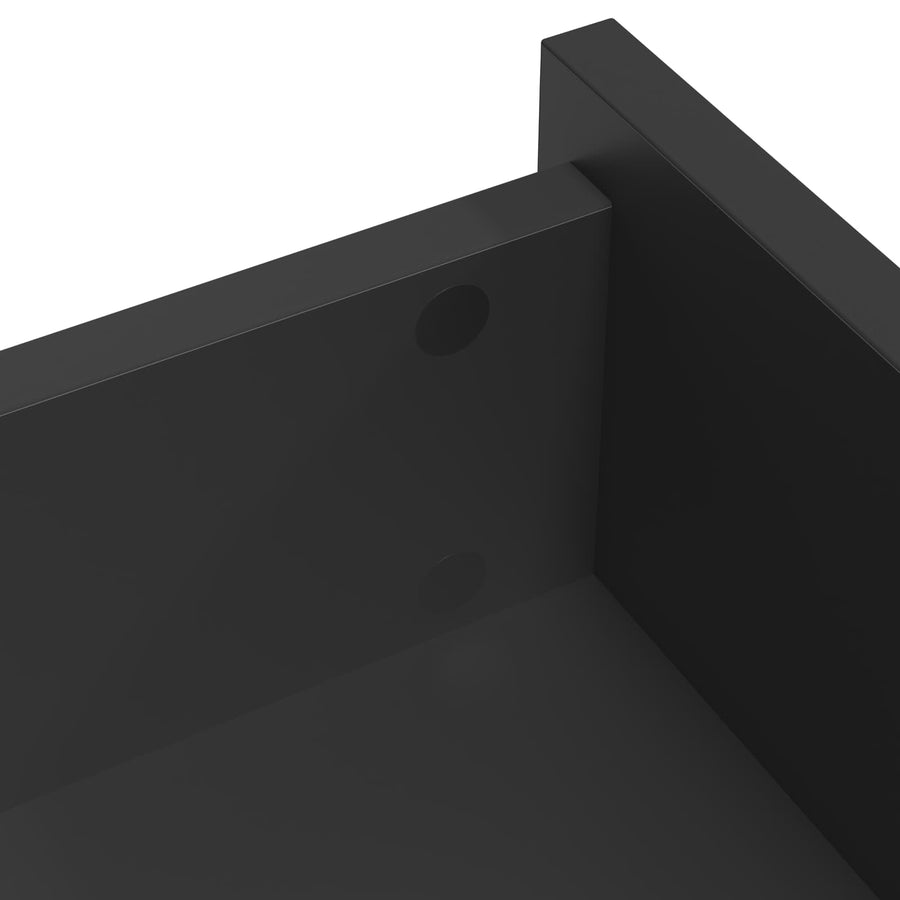 Zelfklevende Schroefhoes 12 pcs Zwart Ø 20 x 0,5 mm