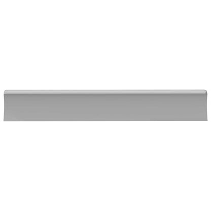 Handvat Effen 828 pcs Zilver 105.7 x 7.4 x 15.5 mm Aluminium
