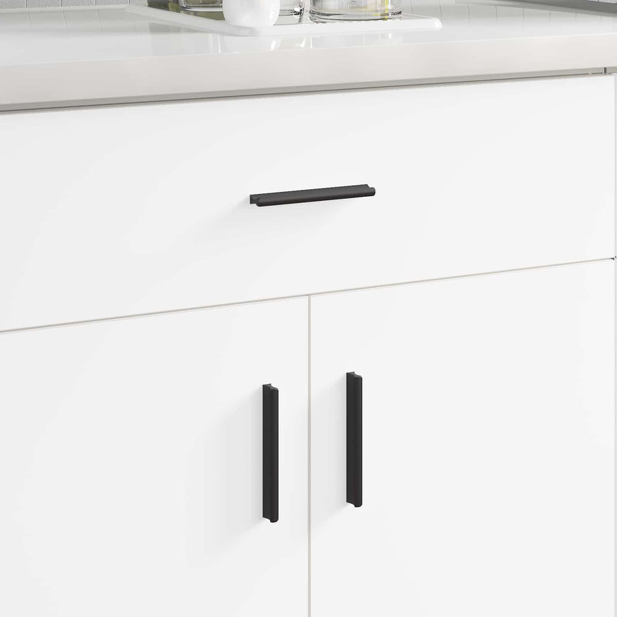 Handvat 973 pcs Zwart 106 x 7,4 x 15,5 mm Aluminium