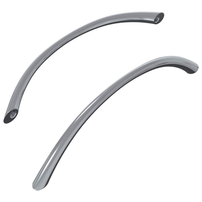 Handvat 2 pcs Zilver 107 x 3.6 x 23 mm Roestvrij staal