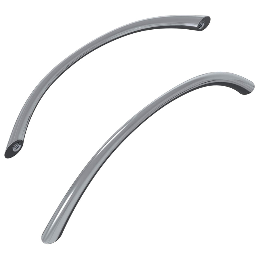 Handvat 2 pcs Zilver 107 x 3.6 x 23 mm Roestvrij staal