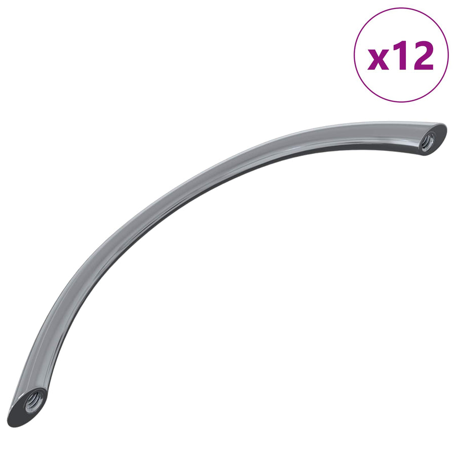 Handvat 12 pcs Zilver 107 x 3.6 x 23 mm Roestvrij staal