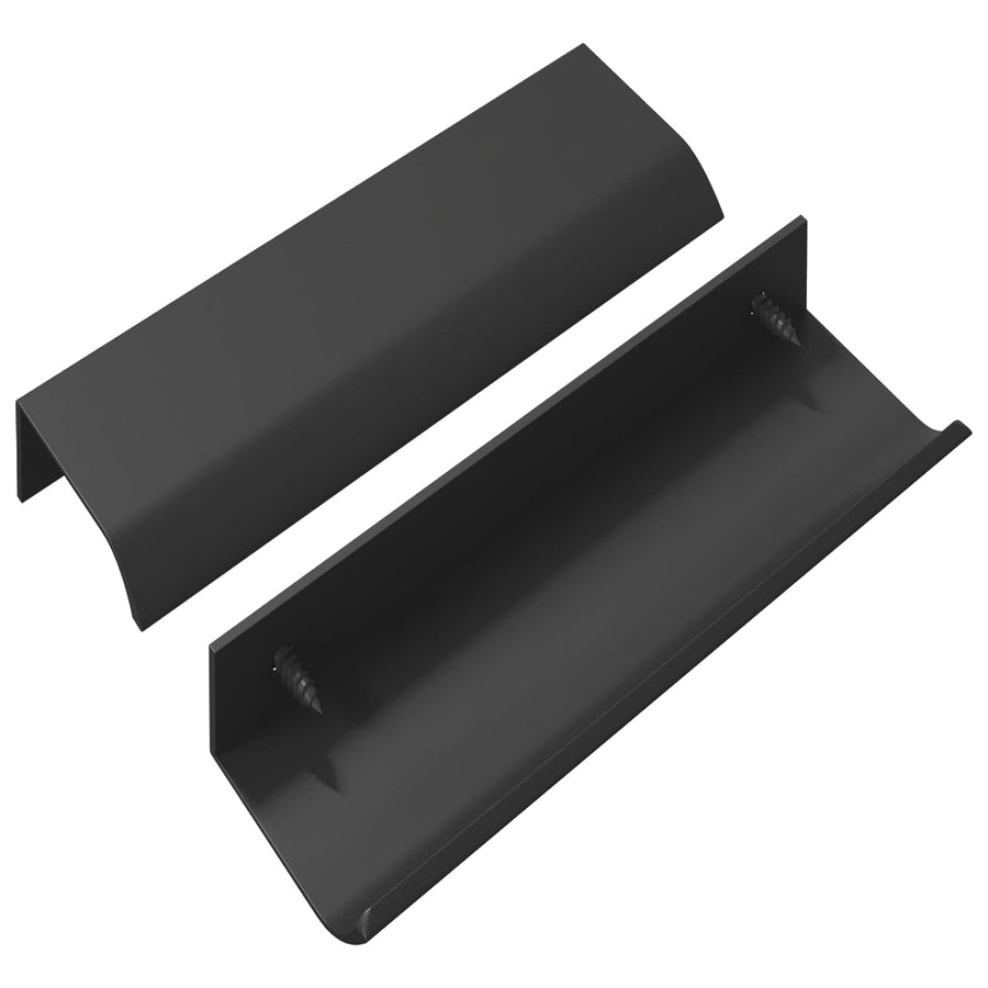 Handvat 2 pcs Zwart 120 x 39.6 x 17 mm Aluminium