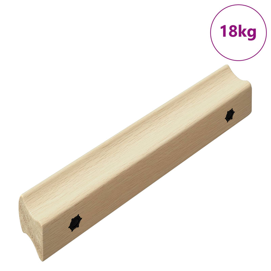 Rechthoekige Handgreep 587 pcs Natuurlijke Houtkleur