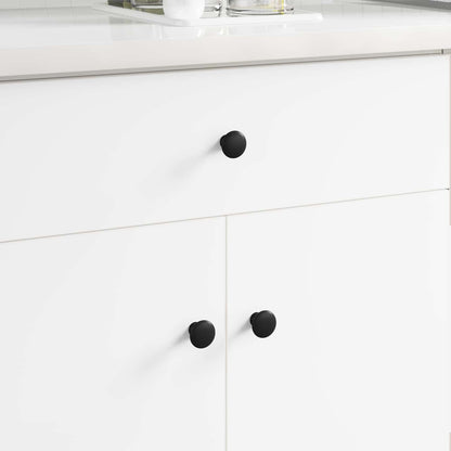 Handvat 2 pcs Zwart Ø30 mm Aluminium