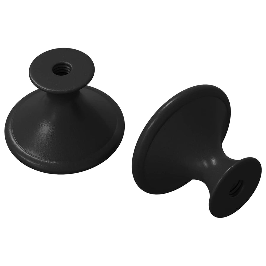 Handvat 2 pcs Zwart Ø30 mm Aluminium