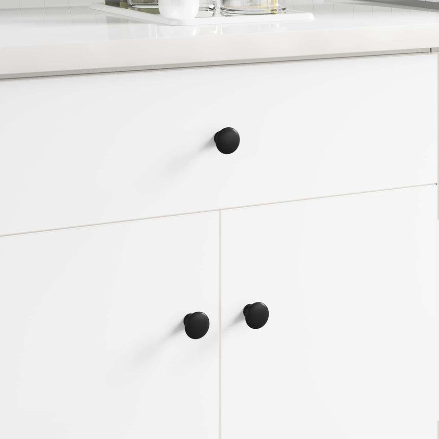 Handvat 1461 pcs Zwart Ø30 mm Aluminium