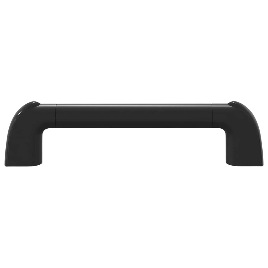 Handvat Effen 2 pcs Zwart 380 x 34 x 85 mm Aluminium en PP