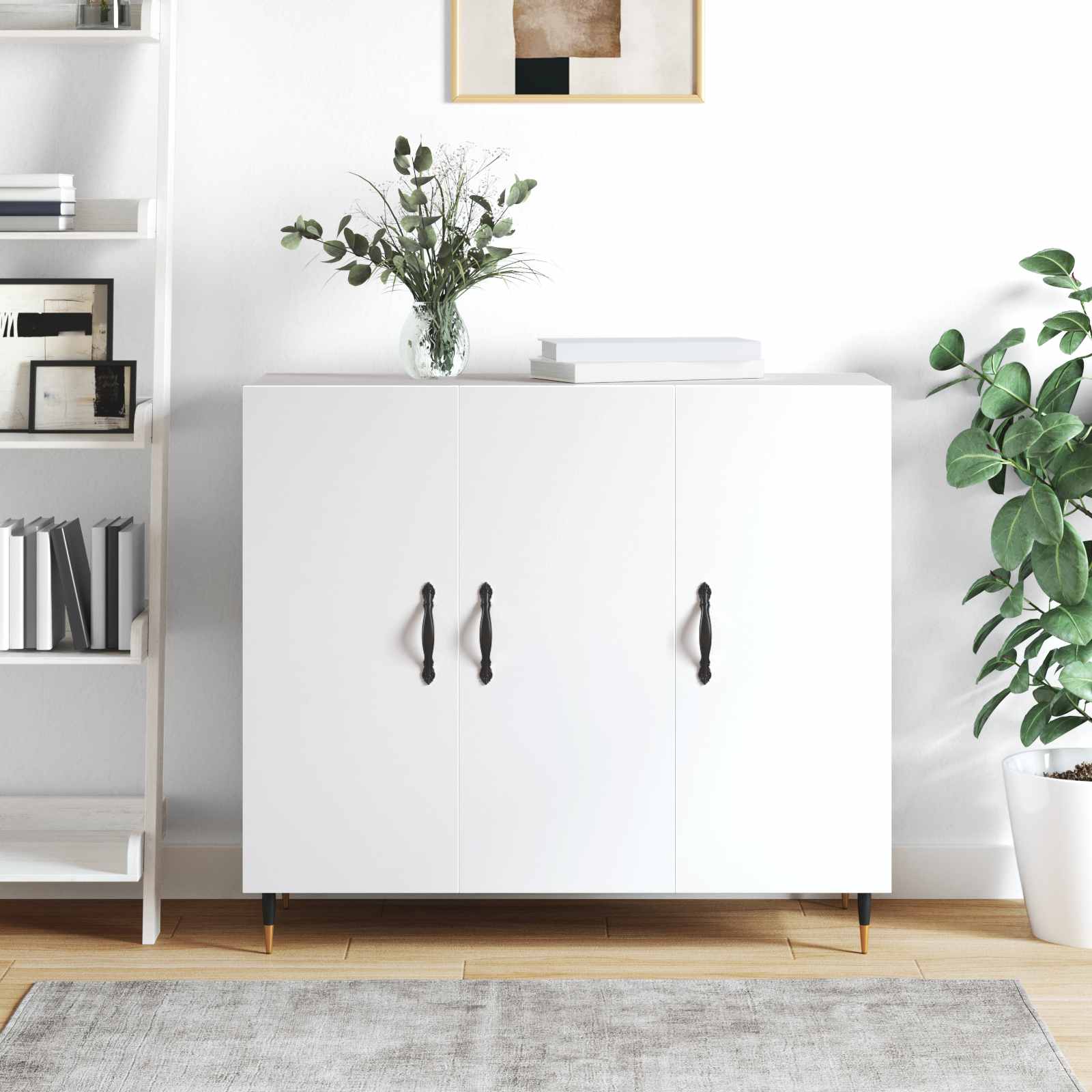 Handvat 12 pcs Zwart 150 mm Zinklegering