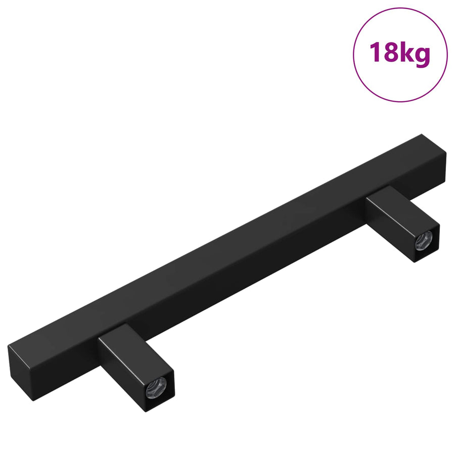 Kasthandgreep 420 pcs Zwart M4 x 18 mm Roestvrij staal