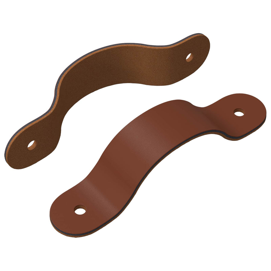 Kast Handvatten 2 pcs Bruin 96 mm PU