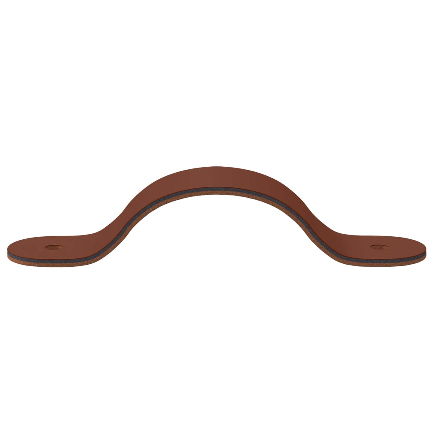 Kast Handvatten 2 pcs Bruin 96 mm PU