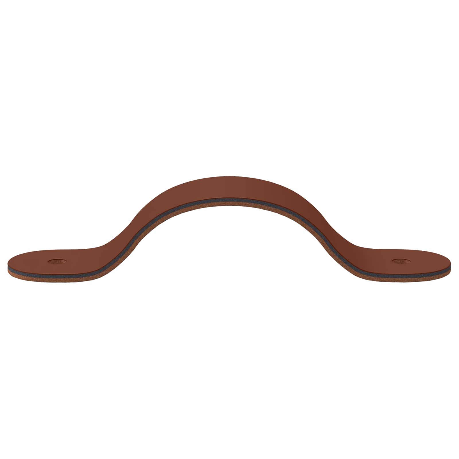 Kast Handvatten 2 pcs Bruin 96 mm PU