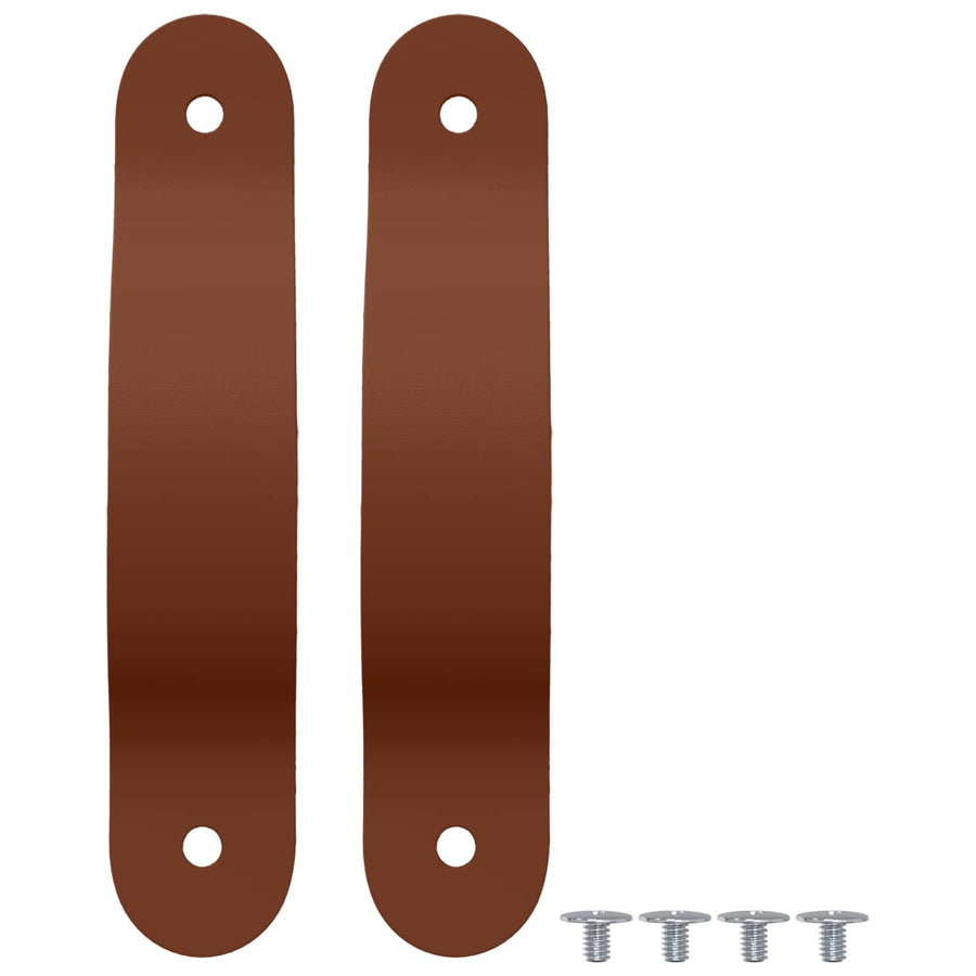 Kast Handvatten 2 pcs Bruin 96 mm PU